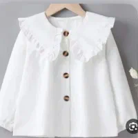 شومیز سفید دخترانه