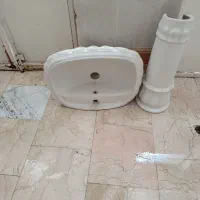 روشویی بزرگ و سنگین کاملا سالم و در حد نو