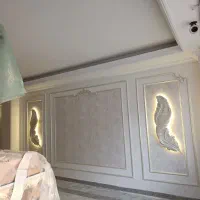 نقاشی ساختمان و کاغذ دیواری