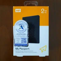 هارد اکسترنال وسترن دیجیتال 2 ترابایت + کیف محافظ