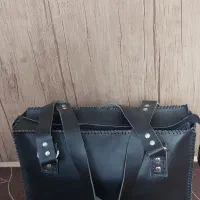 کیف چرم گاوی دست دوز