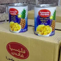 کمپوت آناناس خرد وحلقه۵۶۵