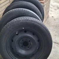 چهار حلقه رینگ ۱۴ و لاستیک