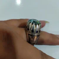 انگشتر نقره مردانه رکاب ارباب