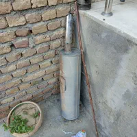 منبع اگزوز بنزی 230 سالم سر استیل