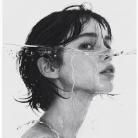آموزش چهره سیاه قلم