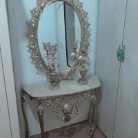 آینه شمعدان آلیاژ