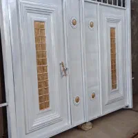 تولیدی درب باغ ویلا  سبک سنگین