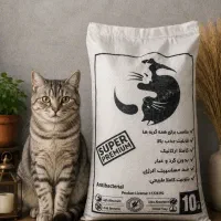 خاک گربه ۱۰ کیلویی سوپر پریمیوم ، جذب فوق‌العاده