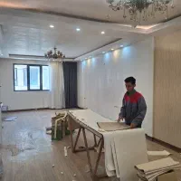 نصب حرفه ایی کاغذدیواری نقاشی ساختمان تمام مشهد