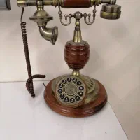 تلفن چوب وبرنز  سالم