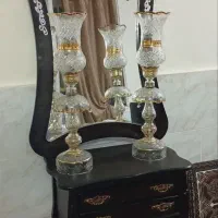 آینه کنسول و شمعدونی