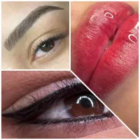 مدل برای تکمیل آلبوم کاری آرایش دائم