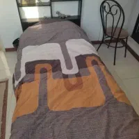 تخت تک نفره همراه پاتختی