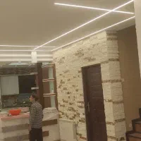 اجرای حرفه‌ای نورپردازی لاین نوری کناف