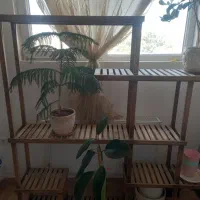 صنایع دستی مخصوص برای گلها از چوب گردو