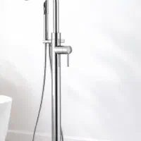 شیر وان پر کن ایستاده رنگ کروم براق