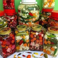 انواع ترشی و انواع سبزی