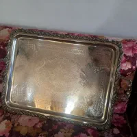 سینی  مسی قدیمی حدودا ۴۰ ×۶۰