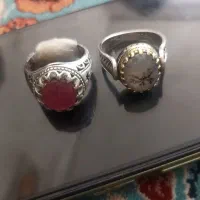 انگشتر نقره شجر ویاقوت