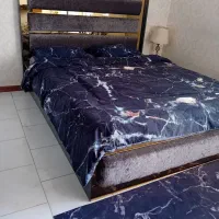سرویس خواب دو نفره با آیینه کاری فروش فوری