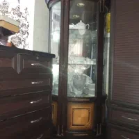 بوفه چوبی، نیم دایره‌ای شکل