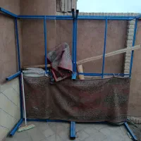 تخت حیاطی،آهنی