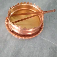 خرما خوری برنز ،منقل مس ،سینی مس ، آجیل خوری