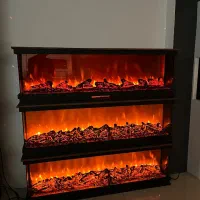 شومینه برقی با گرمادهی بالا مستقیم از تولیدی