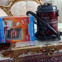 یک عددجاروبرقی وبه همراه کباب پز