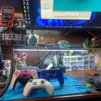 کار نکردن دکمه دسته PS45 تعمیر کنسول ضمانت حضور