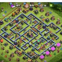 اکانت کلش تانهال ۱۴ مکس به همراه کلن لول ۱۳