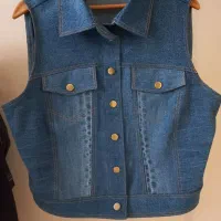 ست جین کت شلوار و وست (ژیله)