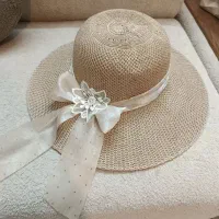 کلاه آفتابی کلاه رافیا کاملا نو