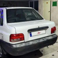 پراید  مدل ۹۰سفید . هیدرولیک  و. ABS