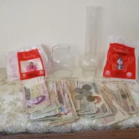 شیشه چراغ گرد سوز توری