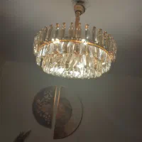 لوستر شیشه ای کریستالی