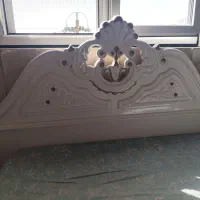فروش تخت خواب دو نفره طرح چوب