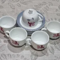 فنجان و پیش دست چینی زرین