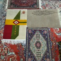 فرش دستباف.نخ پشم و ریشه هندی