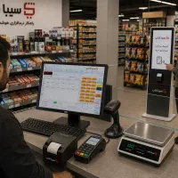 سیستم فروشگاهی لمسی + نرم افزار حسابداری