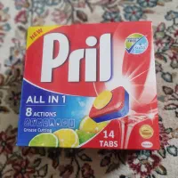 قرص ماشین ظرفشویی پریل بسته 14عددی فقط 150تومن