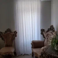 پرده حریر گرم بالا الگانس