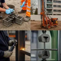 آزمایش بتن و آزمایش خاک با پیشنهاد ویژه