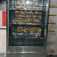 فر پاچینی .فر پنج شعله و هود استیل
