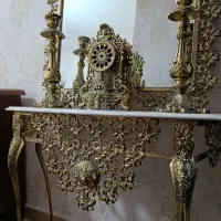 آینه کنسول طرح برنز