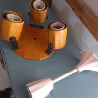 لوستر و جا لامپی و قاب مهتابی