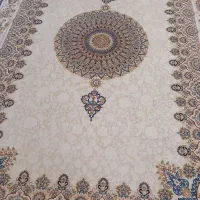 فرش طرح نیکان گل برجسته ۹ متری