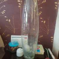 گلدان بلور بامبو سایز بزرگ