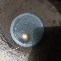 حفاری شیرین آب حومه خوزستان